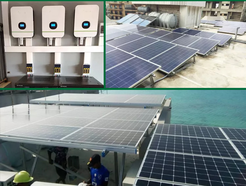 Sunord solar power system with micro-inverter and energy storage system